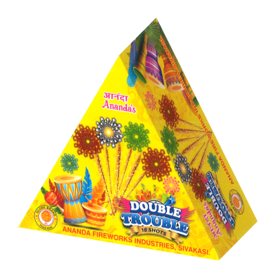 Double Trouble (18 Multicolor glittering shots)