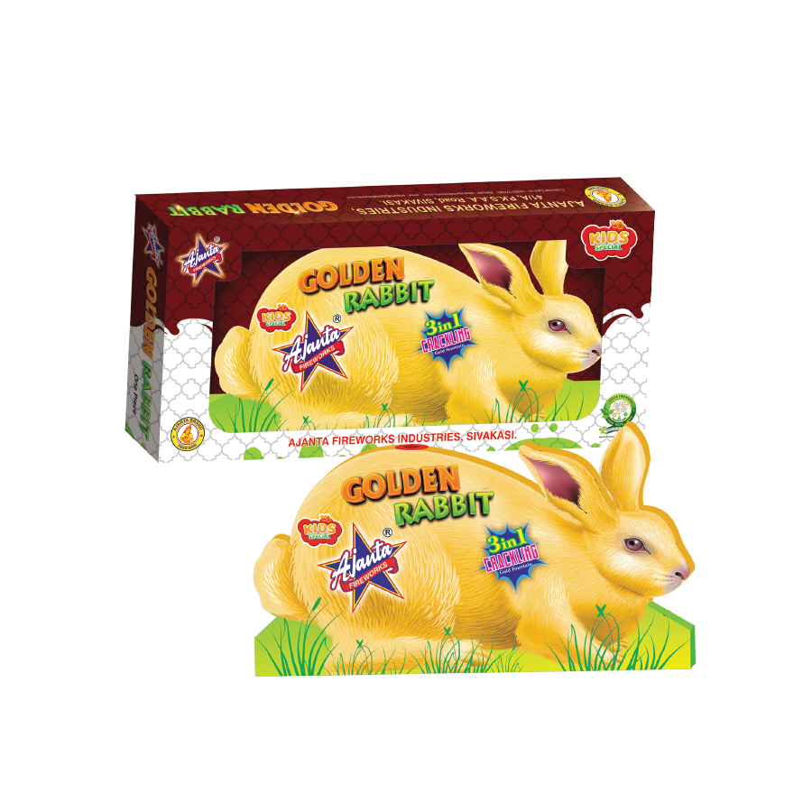 Golden Rabbit (3 step toy fountains)
