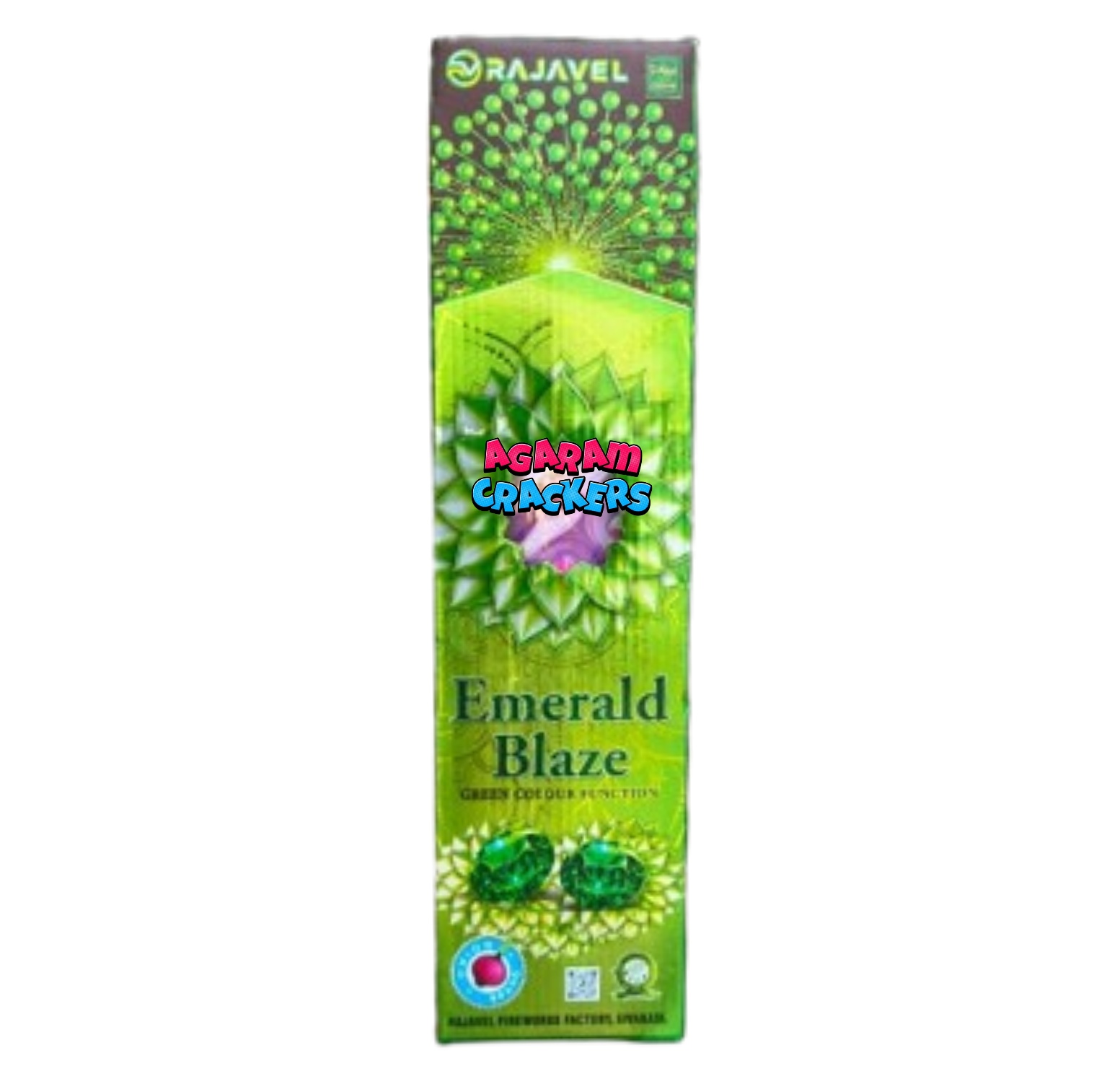 3.5" Emerald Blaze (green)