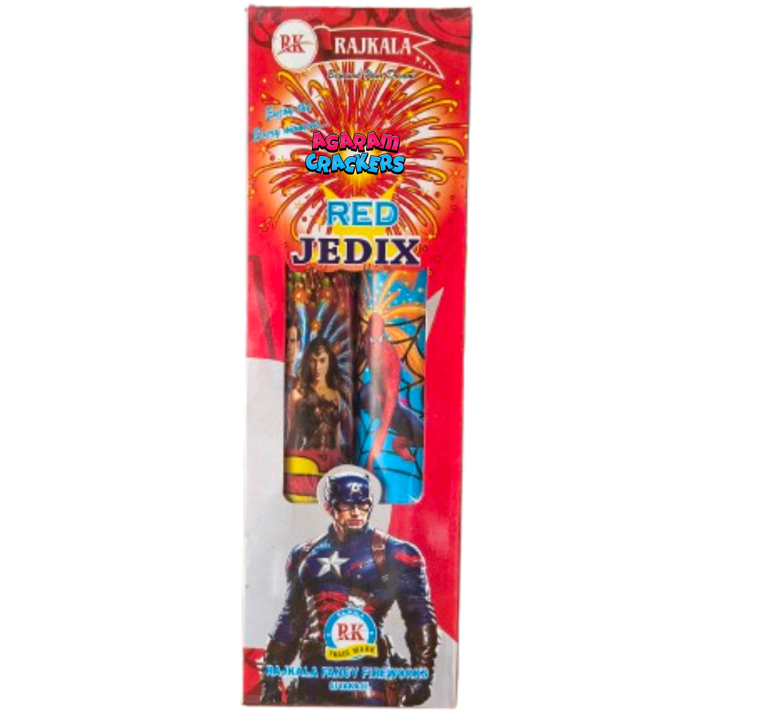 2" Red Jedix (red effect)(2 Pcs)