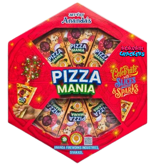 Pizza Mania (6pcs)(6 in 1 colors)